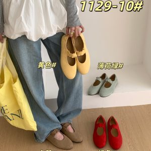 2026 Spring French Fairy Style Flat Mary Jane Shoes for Women Round Toe Soft Leather Low Heel