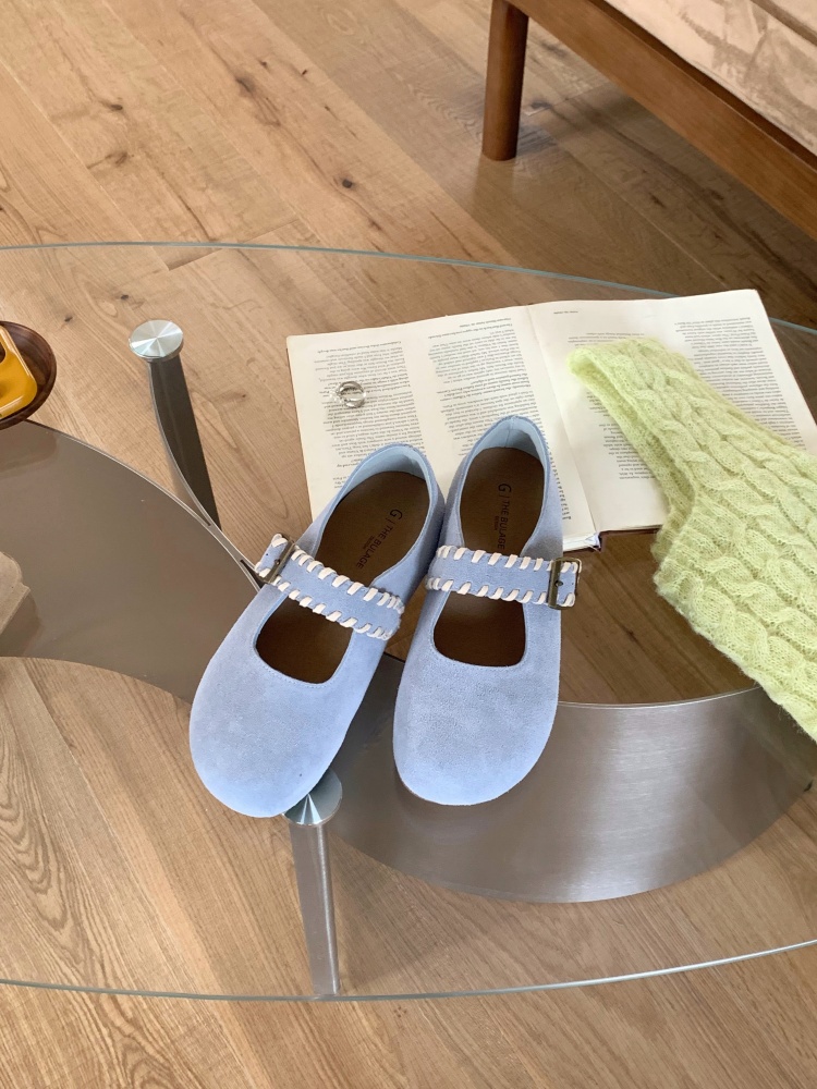 Forest Retro Genuine Leather Birkenstock Women 2026 Spring New Style Comfortable Inner Height Increase Low Top Shoes - Image 2