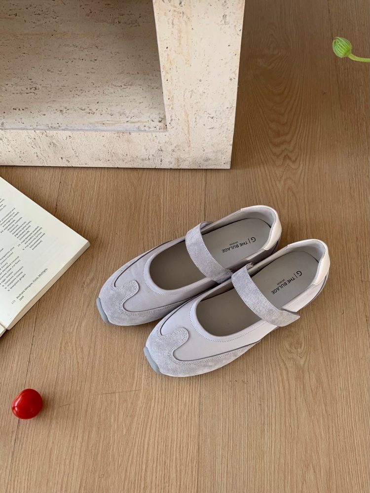 Genuine Leather Soft Sole Derby Shoes French Flat Mary Jane Shoes for Women 2026 Spring Summer - Image 2